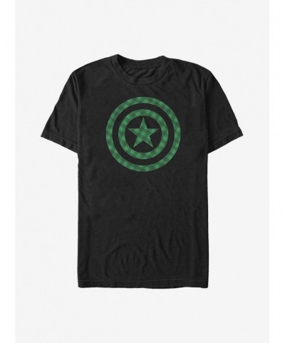 Clearance Marvel Captain America Lucky Cap T-Shirt $8.84 T-Shirts