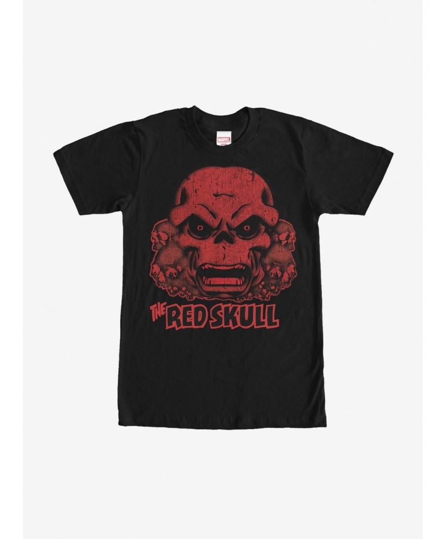 Value for Money Marvel Red Skull Collage T-Shirt $7.89 T-Shirts