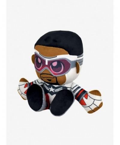 Clearance Marvel Captain America and Sam Wilson (Falcon Cap) Bleacher Creatures Plush Bundle $14.76 Plush