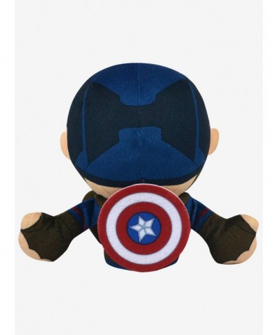 Clearance Marvel Captain America and Sam Wilson (Falcon Cap) Bleacher Creatures Plush Bundle $14.76 Plush