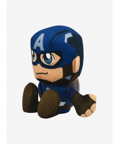 Clearance Marvel Captain America and Sam Wilson (Falcon Cap) Bleacher Creatures Plush Bundle $14.76 Plush