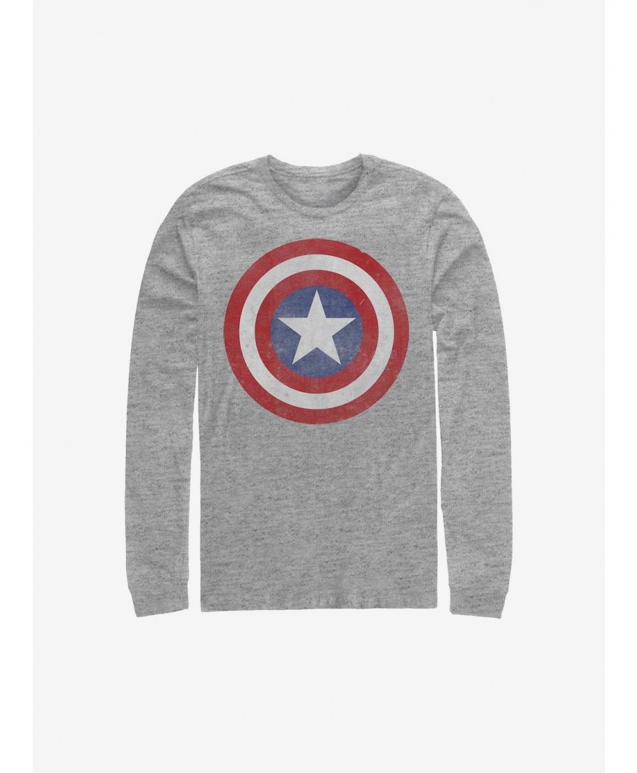 Exclusive Marvel Captain America Captain Classic Long-Sleeve T-Shirt $12.50 T-Shirts