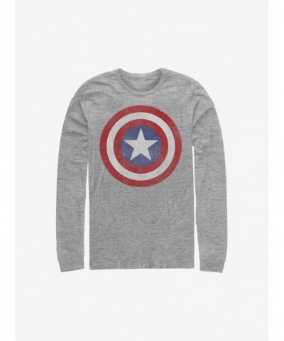 Exclusive Marvel Captain America Captain Classic Long-Sleeve T-Shirt $12.50 T-Shirts