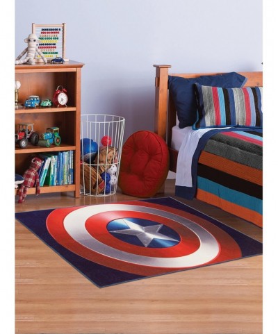 Discount Sale Marvel Captain America Shield Rug $30.90 Others