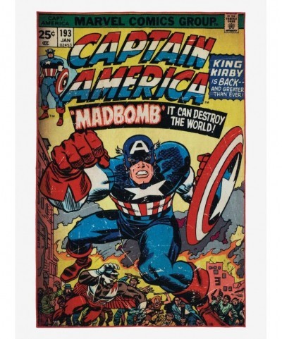 Pre-sale Discount Marvel Captain America Comic Rug $41.16 Others