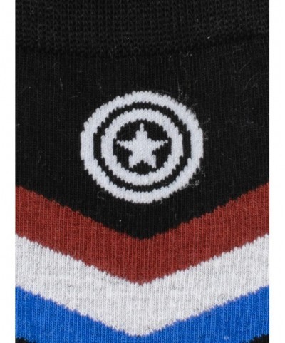 Limited-time Offer Marvel Captain America Chevron Stripe Men's Socks $6.17 Socks