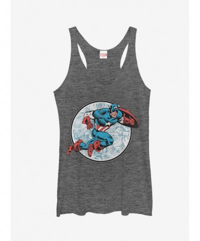 Special Marvel Captain America Battle Girls Tanks $10.36 Tanks