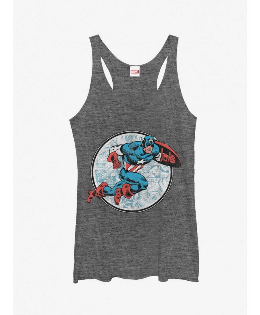 Special Marvel Captain America Battle Girls Tanks $10.36 Tanks