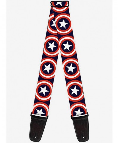 Exclusive Marvel Captain America Shield Repeat Guitar Strap $11.95 Others