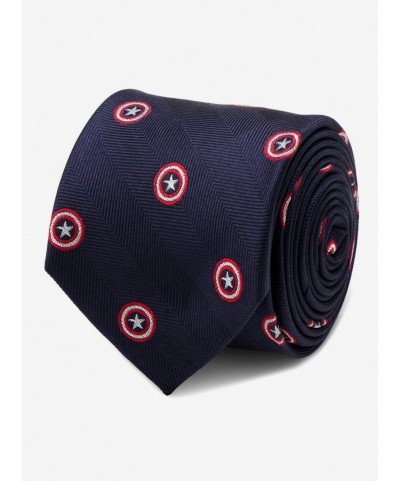 Crazy Deals Marvel Captain America Navy Tie $31.95 Ties