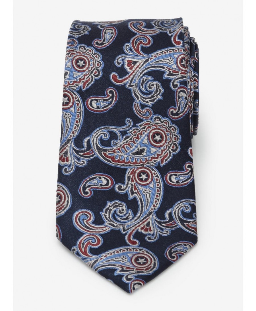 Value Item Marvel Captain America Paisley Tie $30.67 Ties