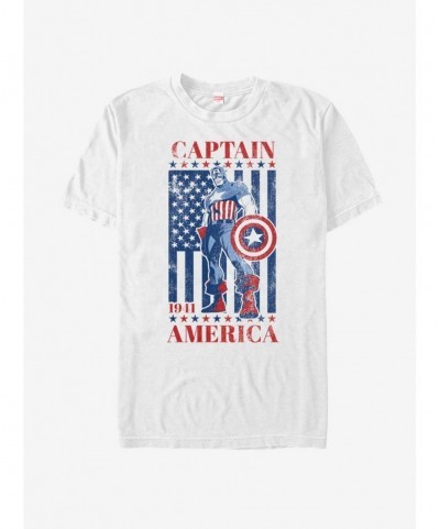 Bestselling Marvel Captain America T-Shirt $11.23 T-Shirts