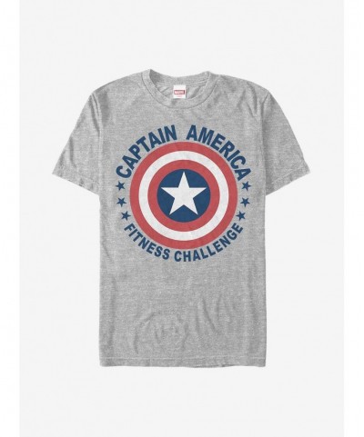 Value Item Marvel Captain America Fitness Challenge T-Shirt $10.99 T-Shirts