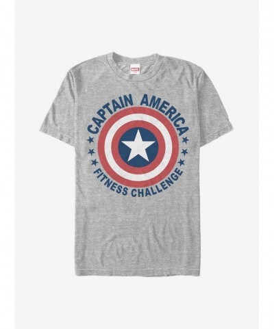 Value Item Marvel Captain America Fitness Challenge T-Shirt $10.99 T-Shirts