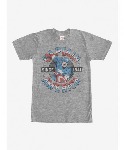 Wholesale Marvel Captain America 1941 T-Shirt $9.56 T-Shirts