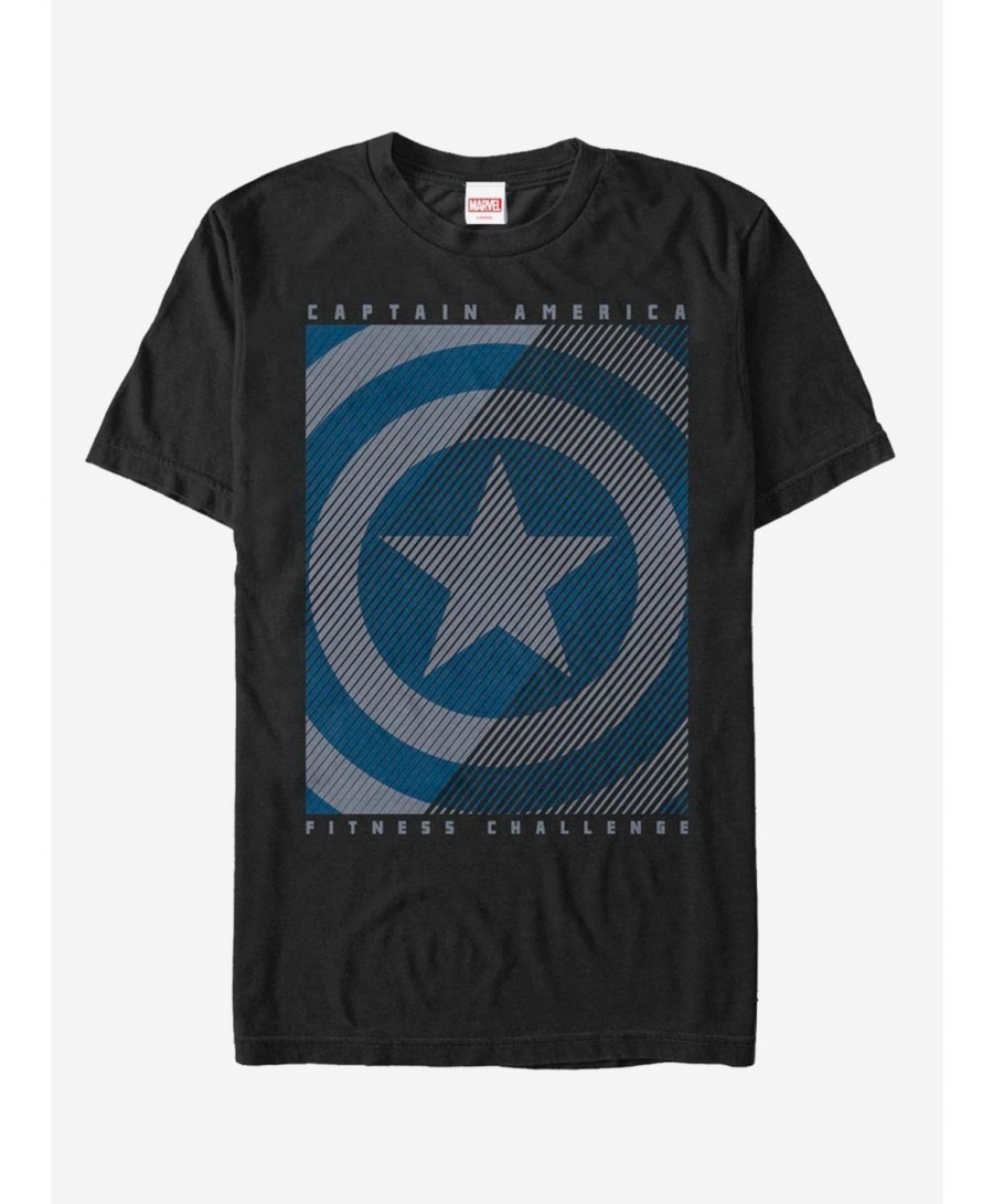 Special Marvel Captain America Shield Camp T-Shirt $9.80 T-Shirts