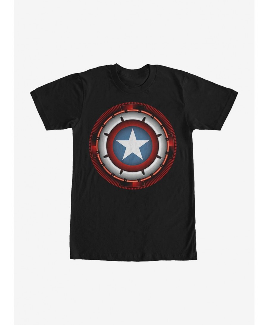 Flash Deal Marvel Captain America Future Shield T-Shirt $10.99 T-Shirts