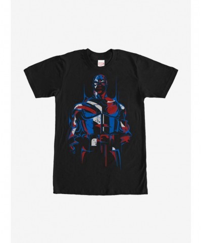 Wholesale Marvel Captain America Modern T-Shirt $11.71 T-Shirts