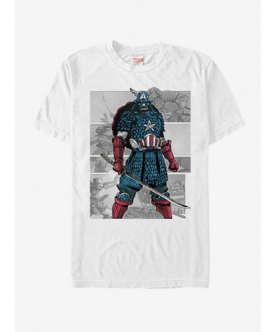 Bestselling Marvel Captain America USA Samurai T-Shirt $9.80 T-Shirts