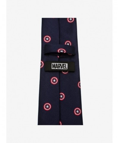 Crazy Deals Marvel Captain America Navy Tie $31.95 Ties