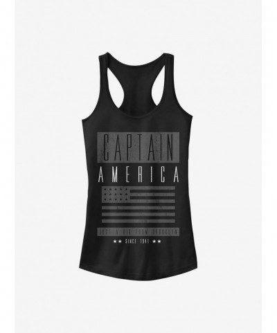 Unique Marvel Captain America Kid From Brooklyn Girls Tank $10.96 Tanks