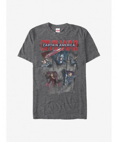 Exclusive Marvel Captain America Civil War T-Shirt $10.28 T-Shirts