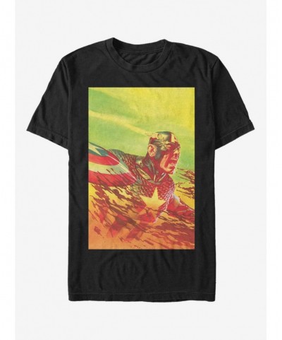 Discount Marvel Captain America T-Shirt $11.95 T-Shirts