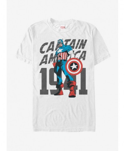 Limited Time Special Marvel Captain America History T-Shirt $8.37 T-Shirts