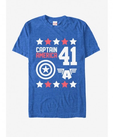 Clearance Marvel Captain America 41 T-Shirt $9.32 T-Shirts