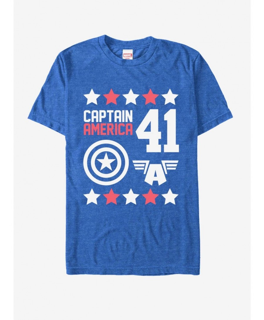 Clearance Marvel Captain America 41 T-Shirt $9.32 T-Shirts