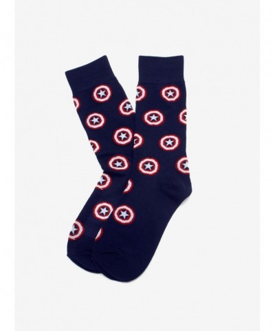 Value for Money Marvel Captain America Navy Socks $6.57 Socks