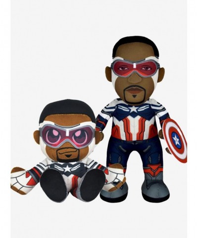 Premium Marvel Captain America Sam Wilson Bleacher Creatures Plush Bundle $18.44 Plush