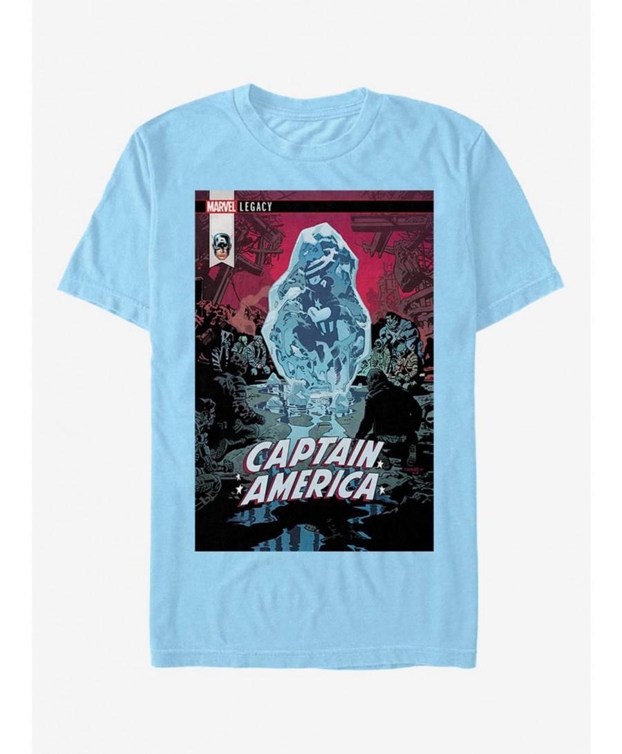 Discount Marvel Captain America Captain Iced T-Shirt $11.47 T-Shirts