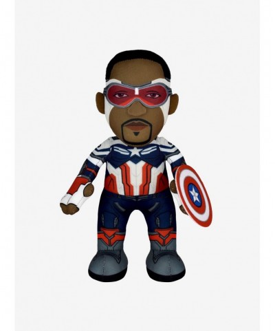 Premium Marvel Captain America Sam Wilson Bleacher Creatures Plush Bundle $18.44 Plush