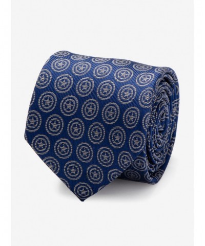 Special Marvel Captain America Shield Blue Tie $19.17 Ties