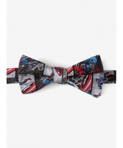 Special Marvel Captain America Comic Grey Bow Tie $20.31 Ties