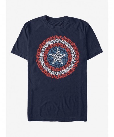 Special Marvel Captain America Mini Caps T-Shirt $10.52 T-Shirts